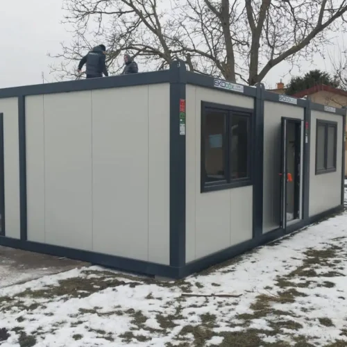 6x7,8m biely-antracit